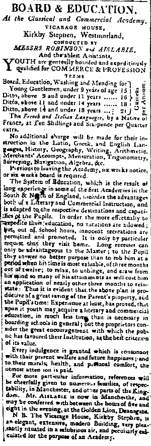 Manchester Mercury 1808